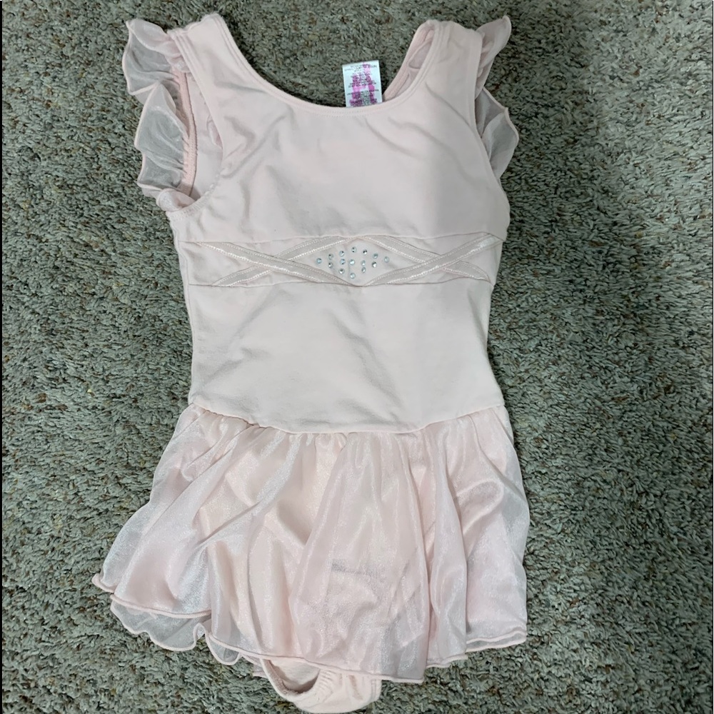 Girl dance leotard